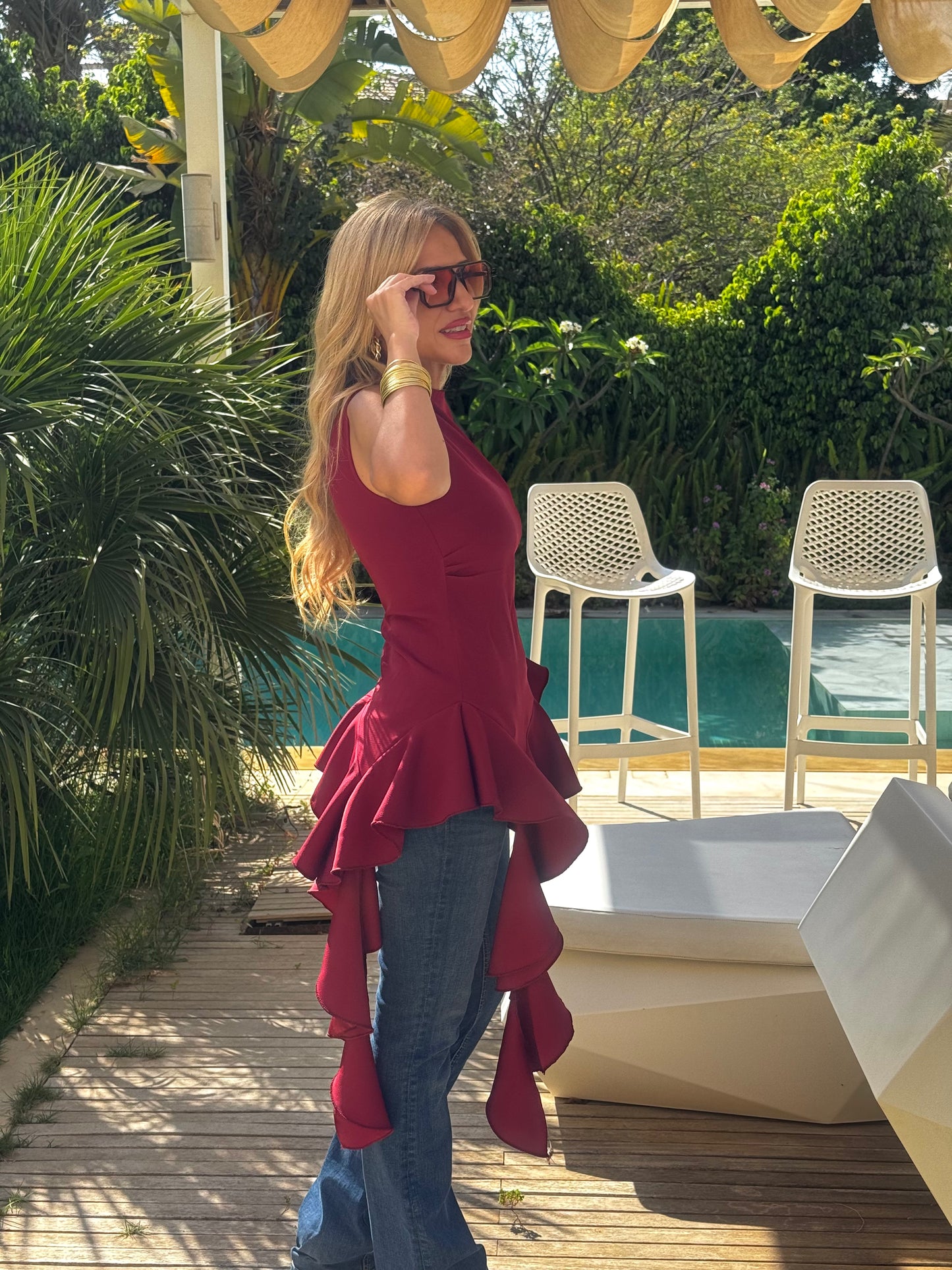 Ruffle Top
