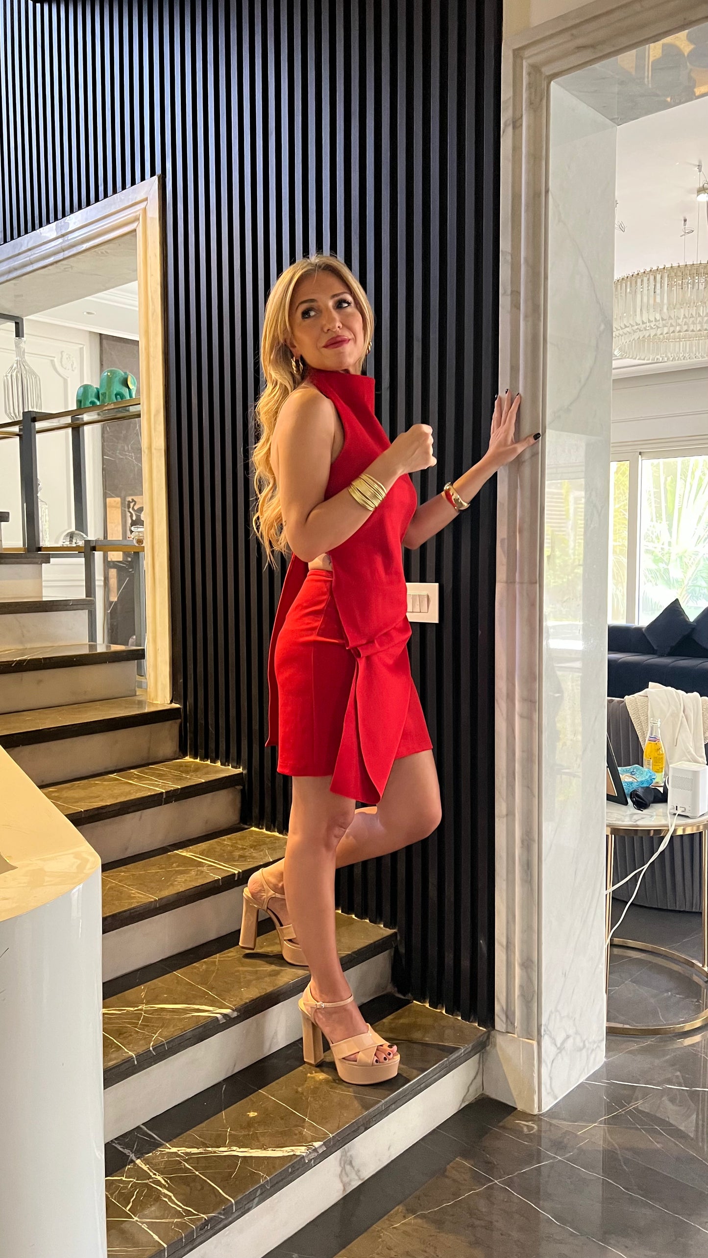 Backless Dress