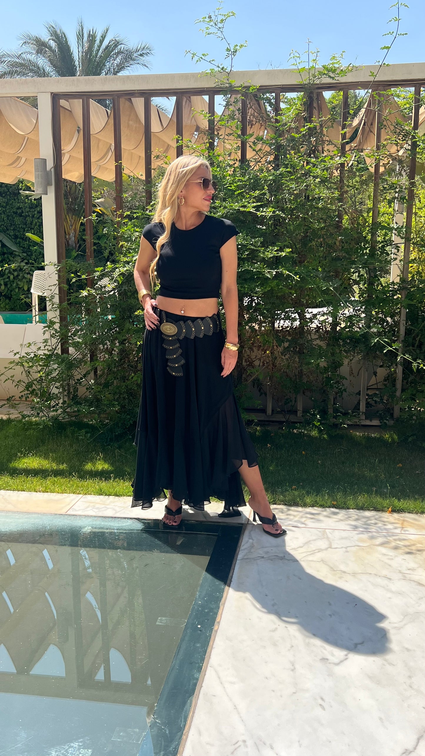 Chiffon Skirt
