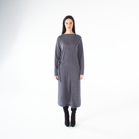 Long Grey Dress