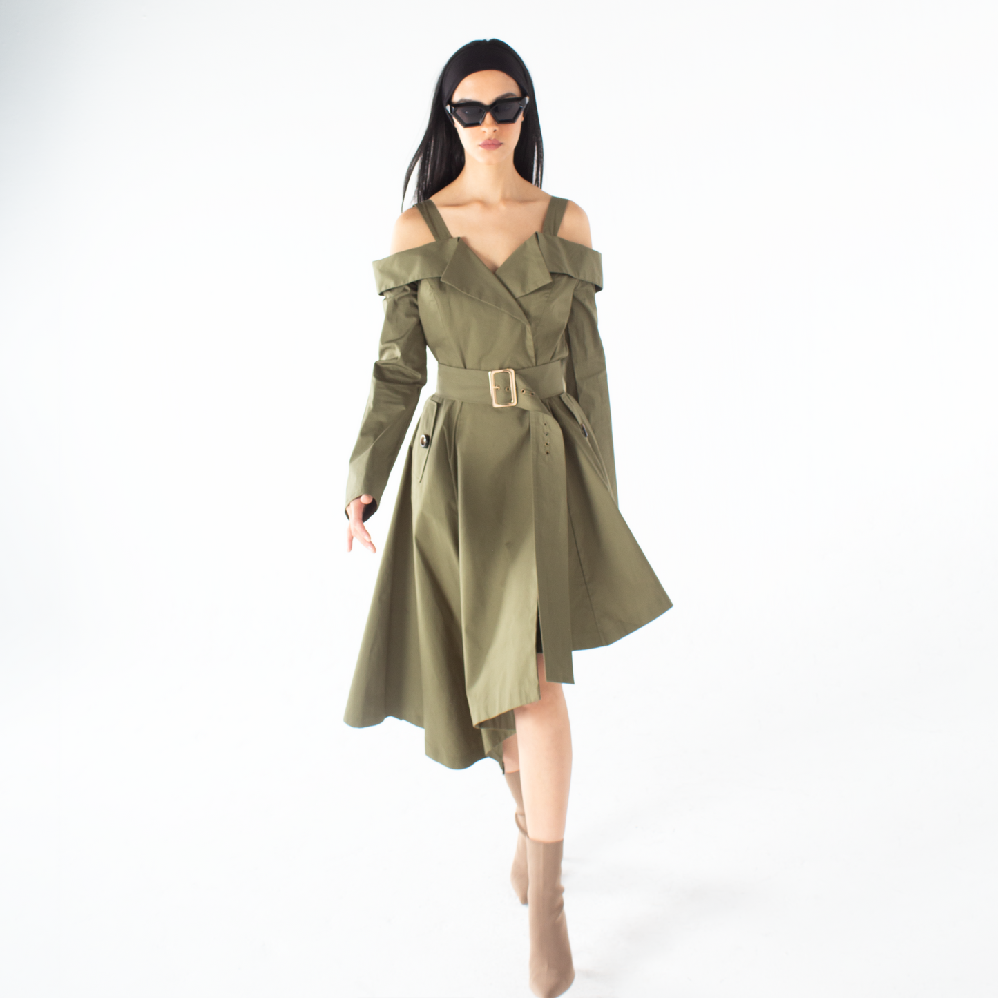 Olive Essence Dress