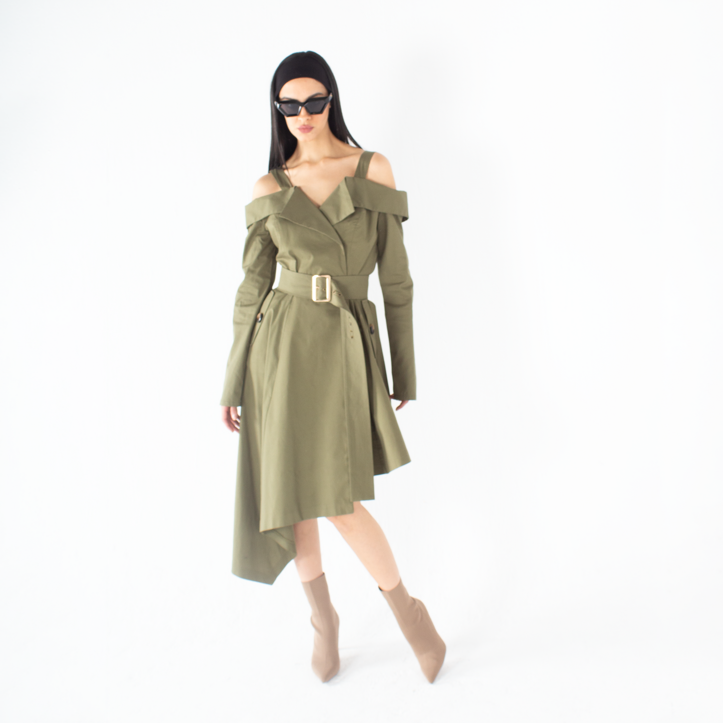 Olive Essence Dress