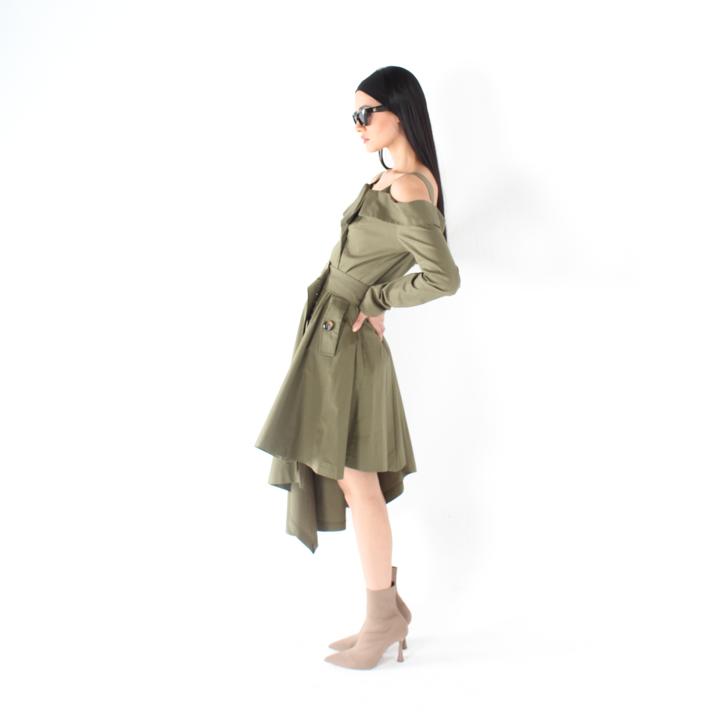 Olive Essence Dress