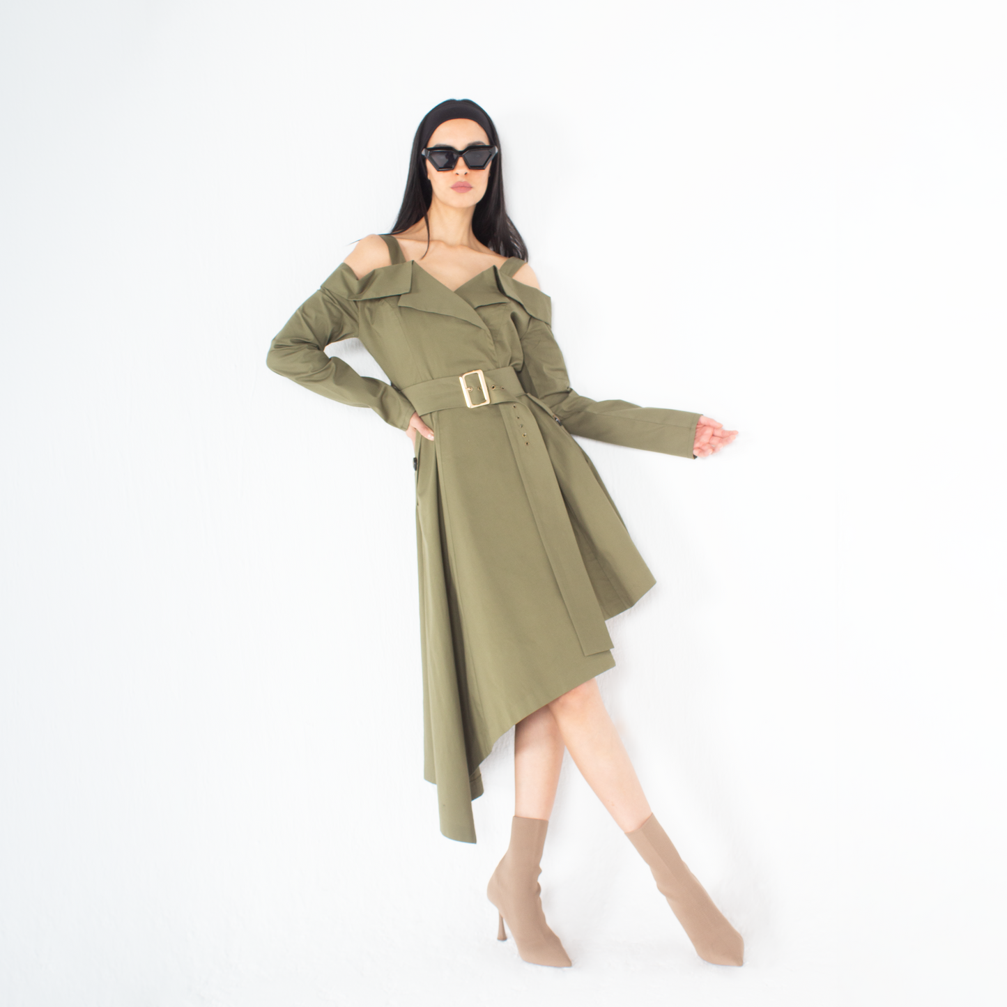 Olive Essence Dress