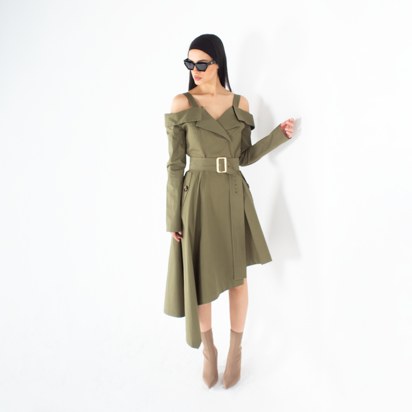 Olive Essence Dress