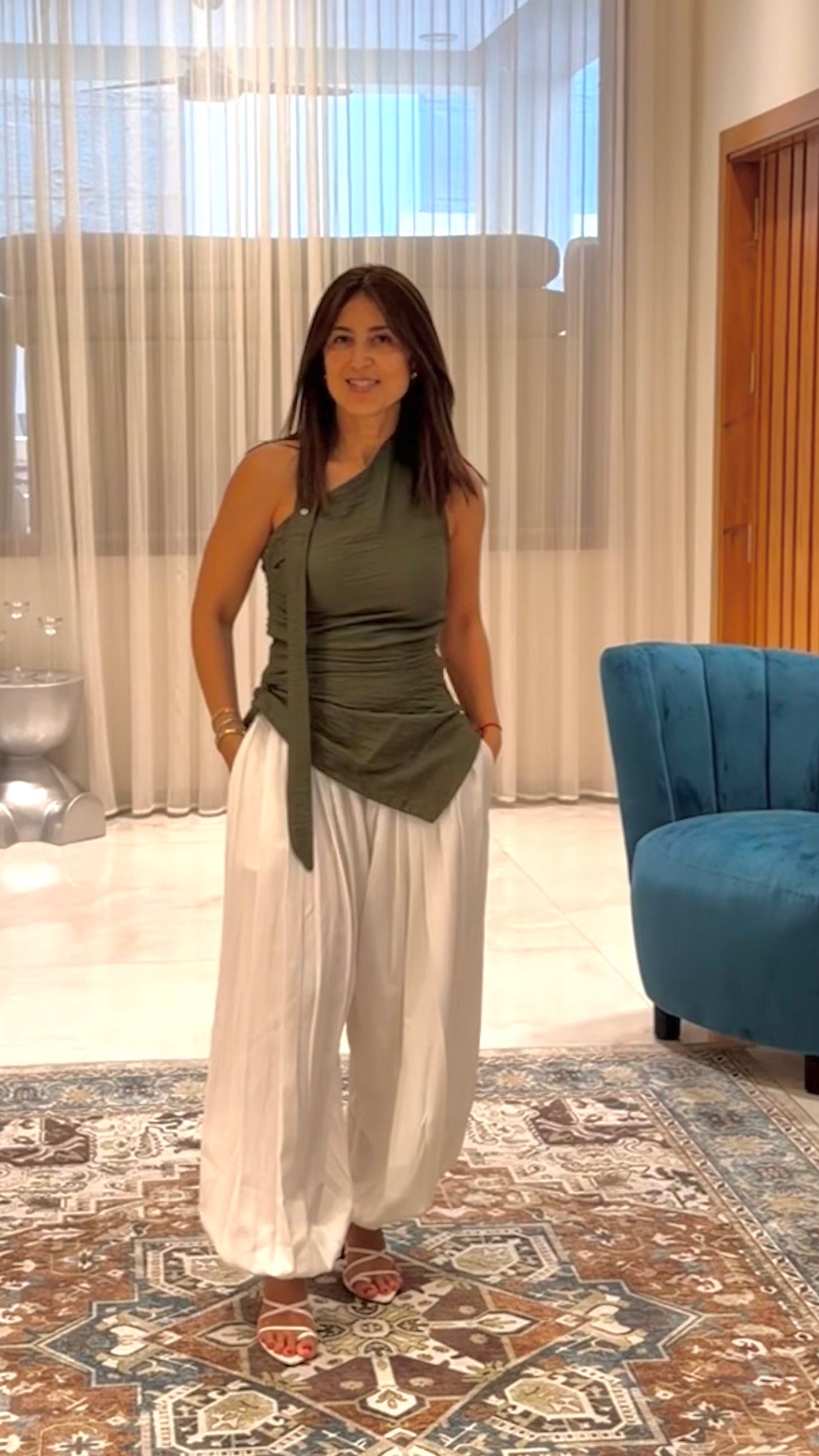 Sage Olive Top