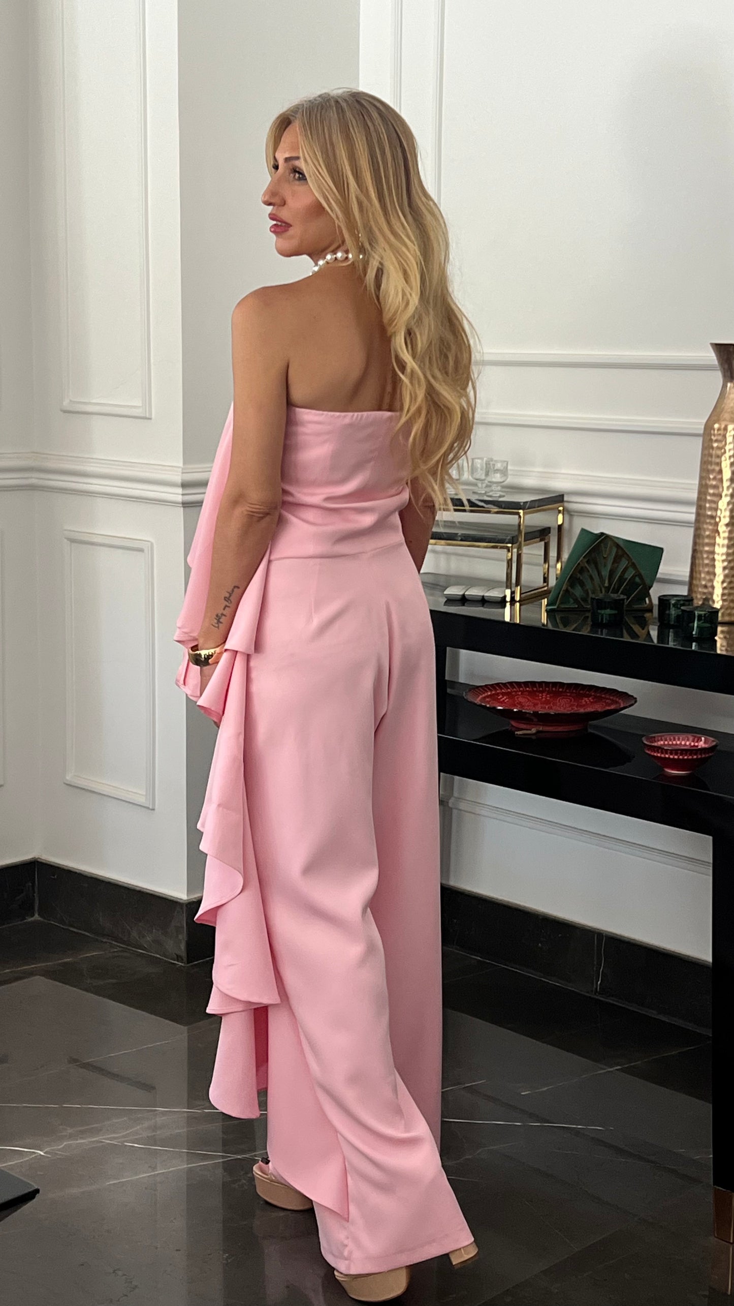 Ruffle JumpSuite